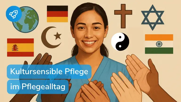 Kultursensible Pflege einfach erklärt: Definition, Beispiele & Leininger-Modell