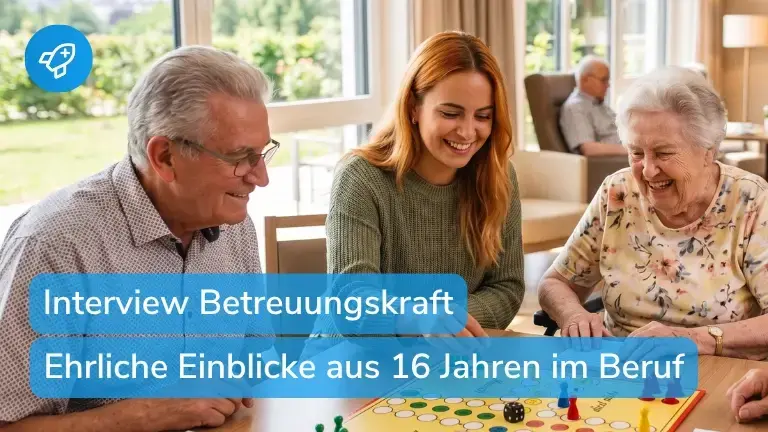 Betreuungskraft im Seniorenheim: Aufgaben, Alltag und echte Erfahrungen aus 16 Jahren