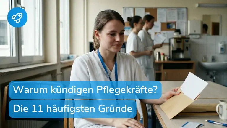 Warum kündigen Pflegekräfte? 11 häufige Gründe für Kündigungen in der Pflege
