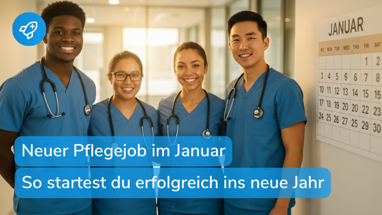 Jobwechsel in der Pflege: Warum der Januar der beste Zeitpunkt ist